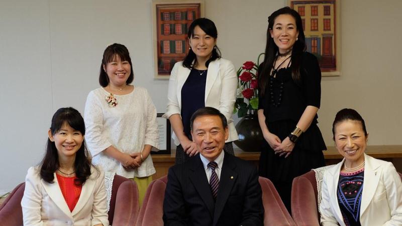 芦屋市長と起業家女子会